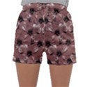 Hibiscus Flowers Collage Pattern Design Sleepwear Shorts View1