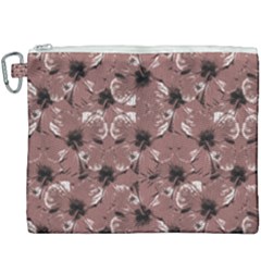 Hibiscus Flowers Collage Pattern Design Canvas Cosmetic Bag (xxxl) by dflcprintsclothing