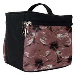 Hibiscus Flowers Collage Pattern Design Make Up Travel Bag (small) by dflcprintsclothing