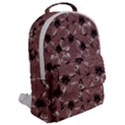 Hibiscus Flowers Collage Pattern Design Flap Pocket Backpack (Large) View2