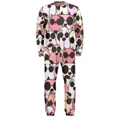 Cute Dog Seamless Pattern Background Onepiece Jumpsuit (men)  by Vaneshart