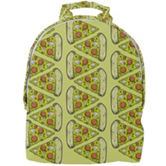 Pizza Fast Food Pattern Seamles Design Background Mini Full Print Backpack by Vaneshart