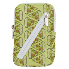 Pizza Fast Food Pattern Seamles Design Background Belt Pouch Bag (small) by Vaneshart