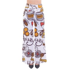 Honey Seamless Pattern So Vintage Palazzo Pants by Vaneshart