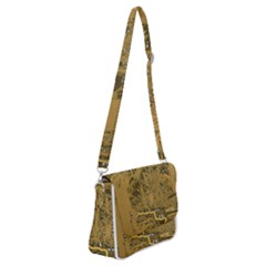 Pcb Printed Circuit Board Shoulder Bag With Back Zipper by Vaneshart