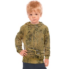 Pcb Printed Circuit Board Kids  Hooded Pullover by Vaneshart