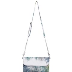 Multicolor Graphic Botanical Print Mini Crossbody Handbag by dflcprintsclothing