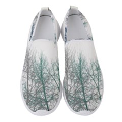 Multicolor Graphic Botanical Print Women s Slip On Sneakers by dflcprintsclothing