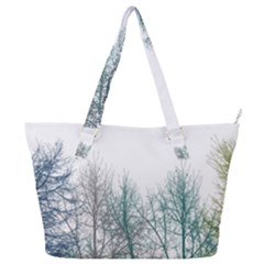 Multicolor Graphic Botanical Print Full Print Shoulder Bag