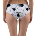 Cute sloths Reversible Mid-Waist Bikini Bottoms View2