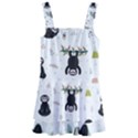 Cute sloths Kids  Layered Skirt Swimsuit View1