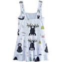 Cute sloths Kids  Layered Skirt Swimsuit View2