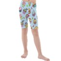 Cupcake Doodle Pattern Kids  Mid Length Swim Shorts View1