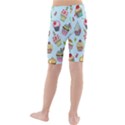 Cupcake Doodle Pattern Kids  Mid Length Swim Shorts View2