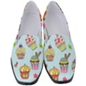 Cupcake Doodle Pattern Women s Classic Loafer Heels View1