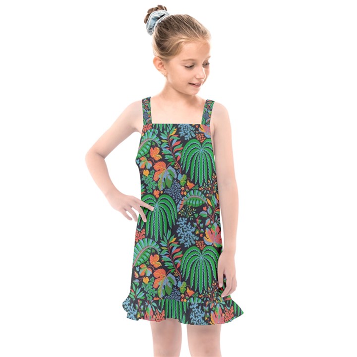 14 Kids  Overall Dress