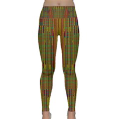 Colors From The Sea Decorative Lightweight Velour Classic Yoga Leggings by pepitasart