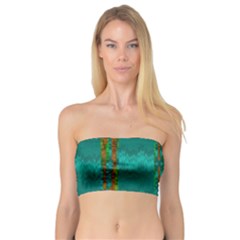 Shimmering Colors From The Sea Decorative Bandeau Top by pepitasart