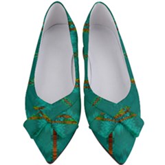 Shimmering Colors From The Sea Decorative Women s Bow Heels by pepitasart