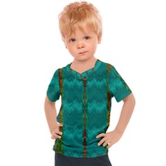 Shimmering Colors From The Sea Decorative Kids  Sports Tee