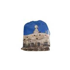 Gaudi, La Pedrera Building, Barcelona - Spain Drawstring Pouch (xs) by dflcprintsclothing