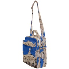 Gaudi, La Pedrera Building, Barcelona - Spain Crossbody Day Bag by dflcprintsclothing