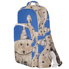 Gaudi, La Pedrera Building, Barcelona - Spain Double Compartment Backpack by dflcprintsclothing