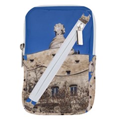 Gaudi, La Pedrera Building, Barcelona - Spain Belt Pouch Bag (large) by dflcprintsclothing