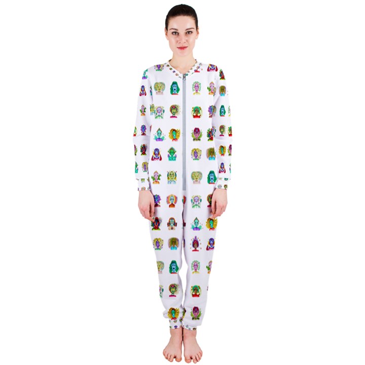 All The Aliens Teeny OnePiece Jumpsuit (Ladies) 