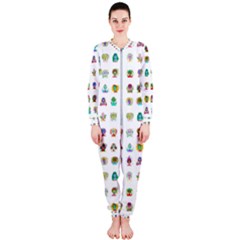 All The Aliens Teeny Onepiece Jumpsuit (ladies)  by ArtByAng