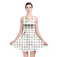 All The Aliens Teeny Reversible Skater Dress by ArtByAng