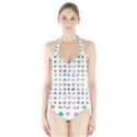 All The Aliens Teeny Halter Swimsuit View1