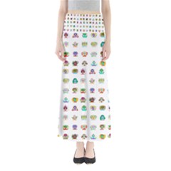 All The Aliens Teeny Full Length Maxi Skirt