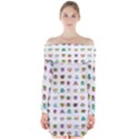 All The Aliens Teeny Long Sleeve Off Shoulder Dress View1