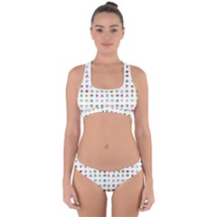 All The Aliens Teeny Cross Back Hipster Bikini Set