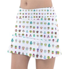 All The Aliens Teeny Tennis Skorts