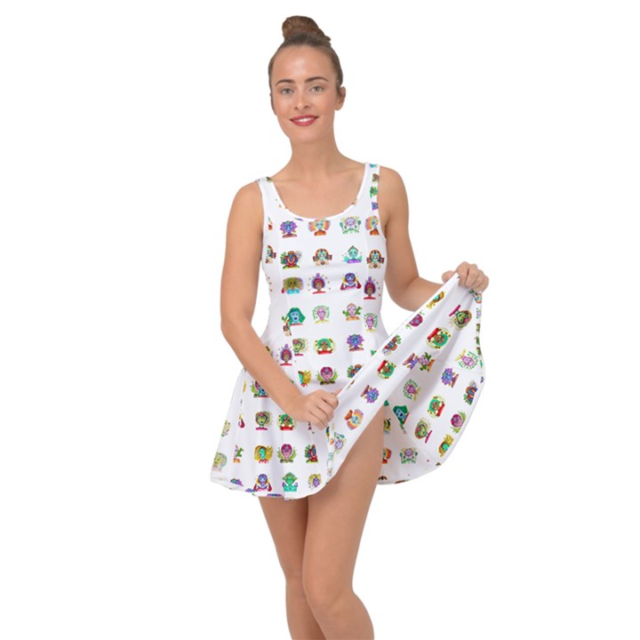 All The Aliens Teeny Inside Out Casual Dress