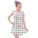 All The Aliens Teeny Kids  Tie Up Tunic Dress View1