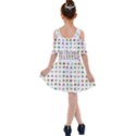 All The Aliens Teeny Kids  Shoulder Cutout Chiffon Dress View2