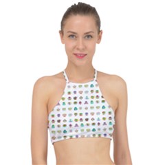 All The Aliens Teeny Racer Front Bikini Top