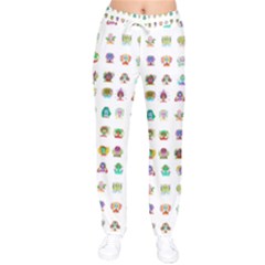 All The Aliens Teeny Women Velvet Drawstring Pants