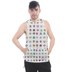 All The Aliens Teeny Men s Sleeveless Hoodie