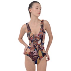 Tukans Side Cut Out Swimsuit