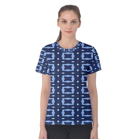 Digital Boxes Women s Cotton Tee by Sparkle