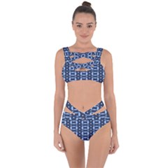 Digital Boxes Bandaged Up Bikini Set  by Sparkle