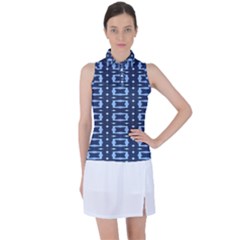 Digital Boxes Women s Sleeveless Polo Tee