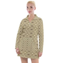 Digital Flowers Women s Long Sleeve Casual Dress by Sparkle