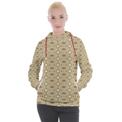 Digital Flowers Women s Hooded Pullover