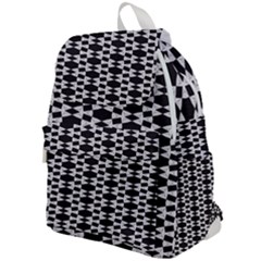 Geometric Top Flap Backpack by Sparkle