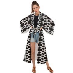 Geometric Maxi Kimono by Sparkle